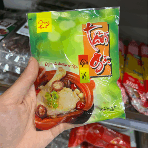 Gói tần gà - Gói