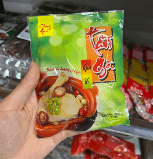 Gói tần gà - Gói