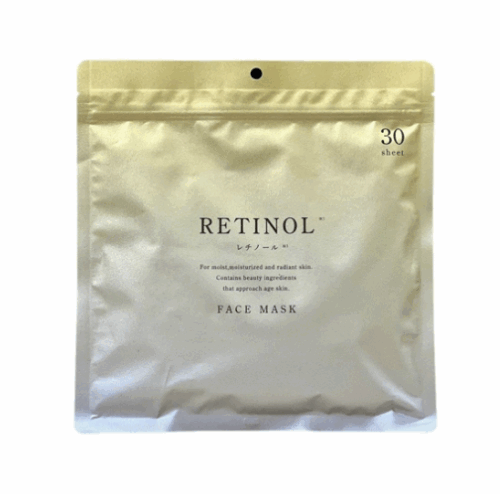 RETINOL - Mặt nạ 30 miếng (vàng) - Túi