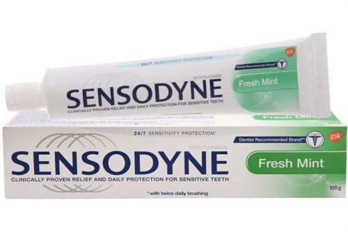 Kem đánh răng Sensodyne Fresh Mint 100g - Tuýp