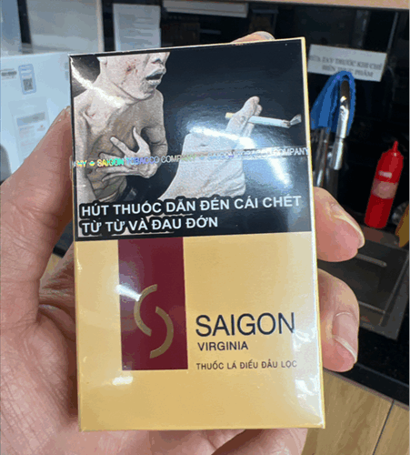 Thuốc Lá Sài Gòn Vàng - Bao