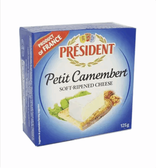 Phô mai President Camembert 125g - Hộp