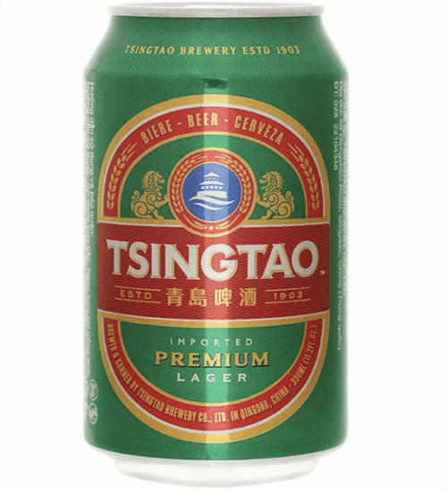 Bia Tsing táo xanh lon 330ml