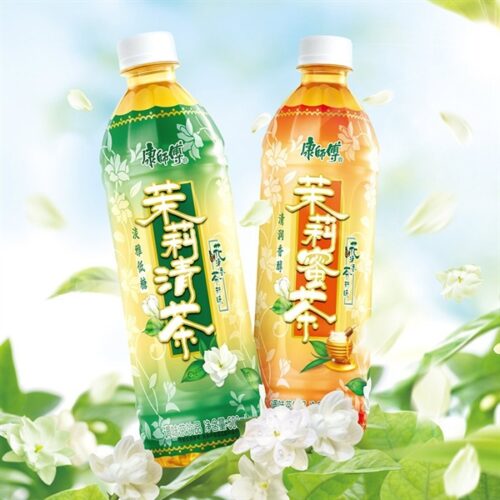 Nước Kangshifu vị trà xanh hoa nhài chai 500ml - Chai