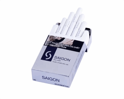 Thuốc Lá Sài Gòn Bạc - Bao