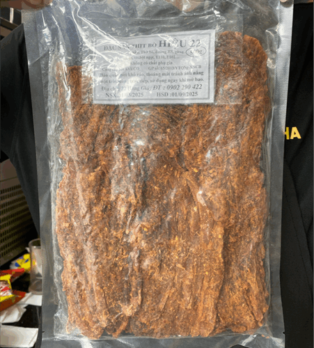 Bò khô sợi Hàng Giấy 500g - gói
