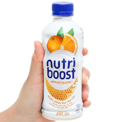 Nước Nutri boss cam 297ml x24 - Chai