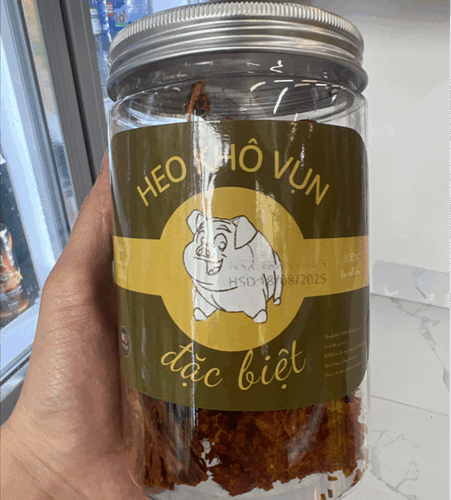 Heo khô vụn 250G - Hộp