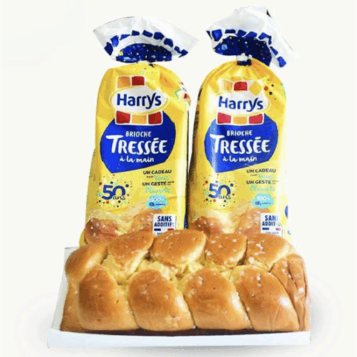 Bánh mì hoa cúc Harrys Pháp 500g - Gói