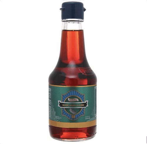 Nước mắm cá cơm Hạnh Phúc 60 độ đạm 250ml - Chai