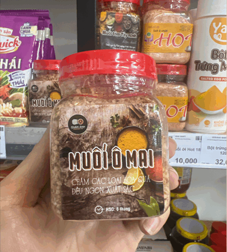 Muối Ô Mai Quân Ánh 200G - Hộp