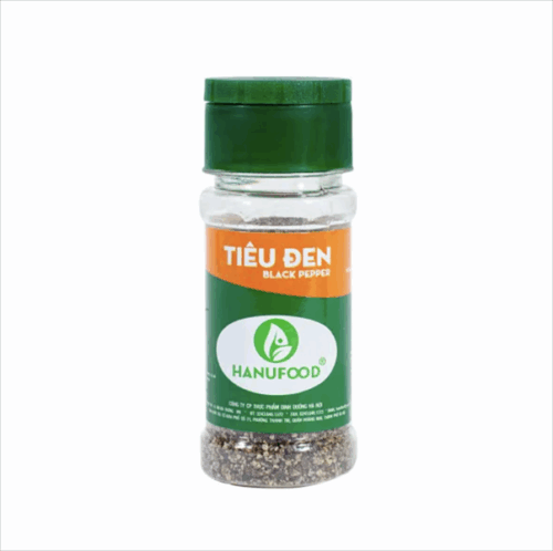 Tiêu đen Hanufood 17g - Lọ