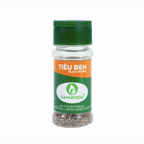 Tiêu đen Hanufood 17g - Lọ