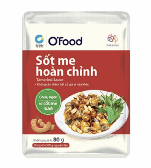 Sốt me hoàn chỉnh O'Food 80g - Gói