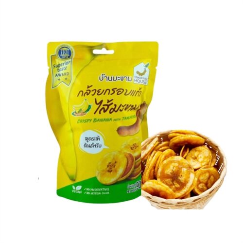 Chuối kẹp me Thái 90g - Gói