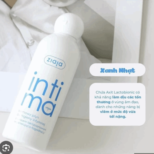 INTIMA ZIAJA- Dung dịch vệ sinh 200ml (xanh nhạt)(bé) - Chai