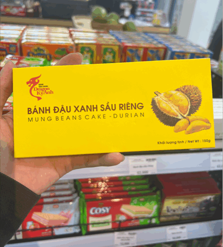 Bánh đậu sầu riêng - Hộp