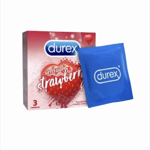 BCS DUREX Sensual strawberry 3S - Hộp