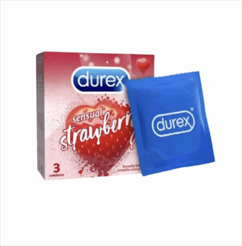 BCS DUREX Sensual strawberry 3S - Hộp