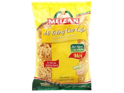Mì trứng cao cấp Meizan sợi nhỏ 250g - Gói
