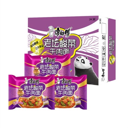 Mì gói Kangshifu tím vị dưa bò - Gói