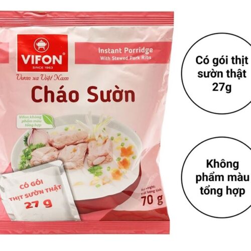 Cháo sườn 70grx50