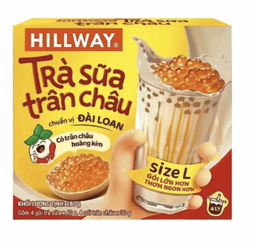 Trà Sữa Trân Châu Hillway 280g - Hộp
