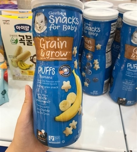 Bánh ăn dặm Gerber - Hộp