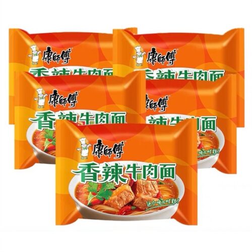 Mì gói Kangshifu cam vị bò cay