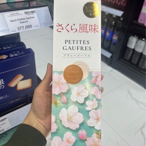 Bánh Patites Gaufres Sakura - Hộp
