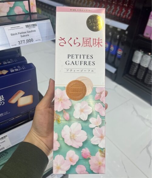 Bánh Patites Gaufres Sakura - Hộp