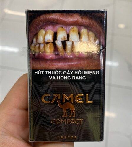 Thuoc La Camel Đen - Bao