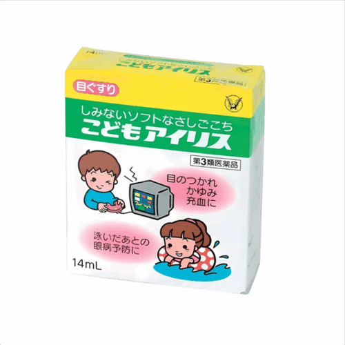 Nhỏ mắt tivi cho bé